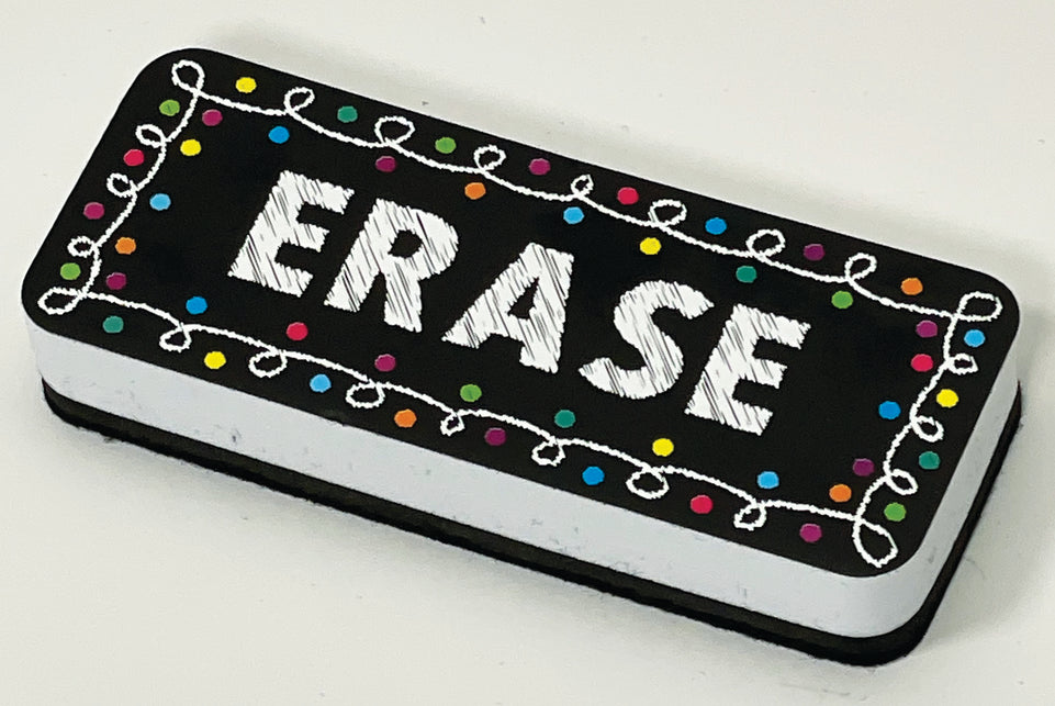 09981 Magnetic Whiteboard Eraser, Chalk Loops
