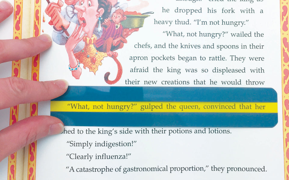 10800 Sentence Strip Reading Guide, Yellow