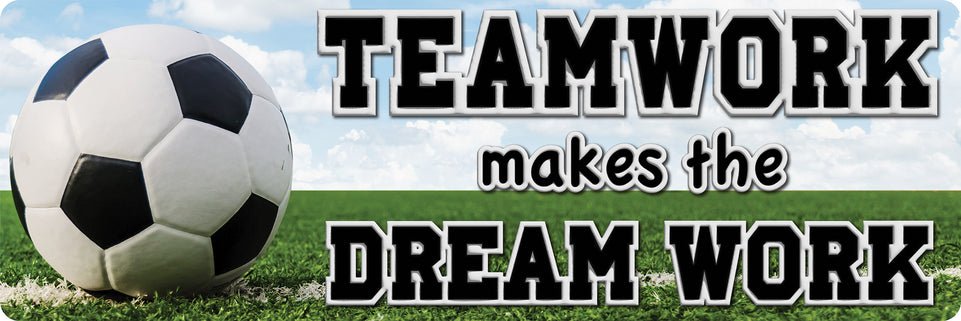 91415 The Original Fun Mat, Mat Runner, 15.5" x 47", Soccer Teamwork