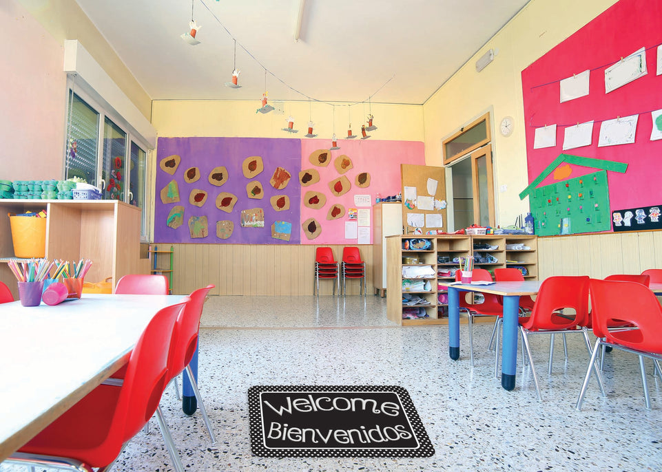 91529 The Original Fun Mat, Welcome Mat, 15.5" x 23.5", Bienvenidos Welcome